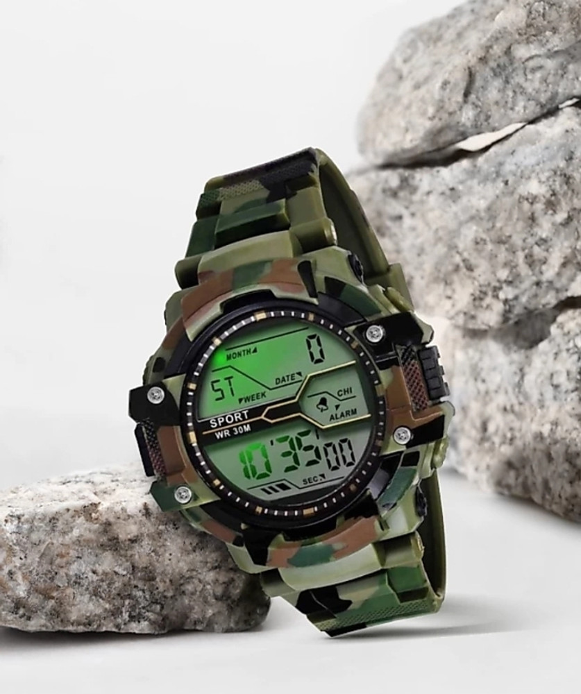 Digital sports watch flipkart clearance