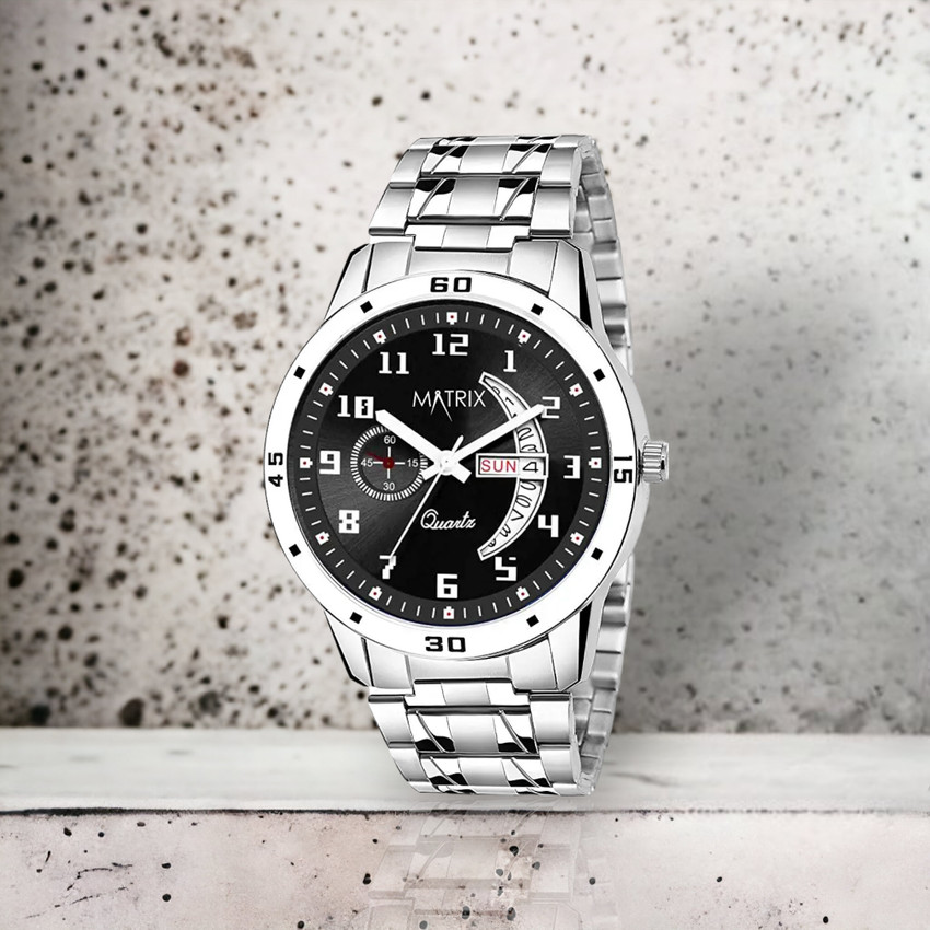 MATRIX DD 79 Day Date Stainless Steel Strap Analog Watch For Men Buy MATRIX DD 79 Day Date Stainless Steel Strap Analog Watch For Men DD 78 Online at Best