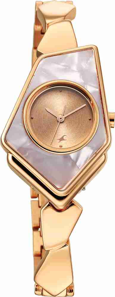 Fastrack golden 2024 watches for womens