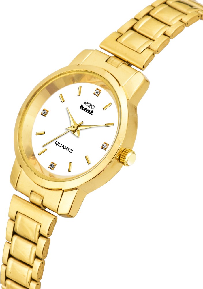 Hmt quartz ladies gold watch price hot sale