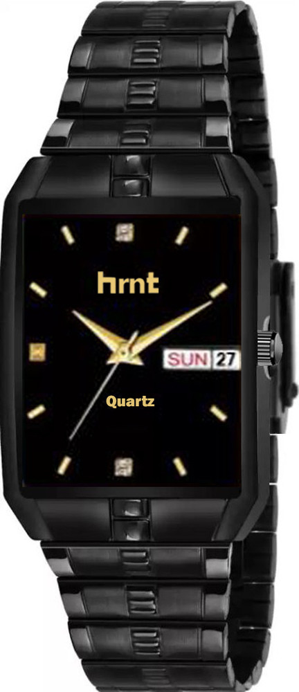hrnt B9135 Pure Black Chain Watches Mens and Boys Black Analogue Watch Analog Watch For Men Buy hrnt B9135 Pure Black Chain Watches Mens and Boys Black Analogue