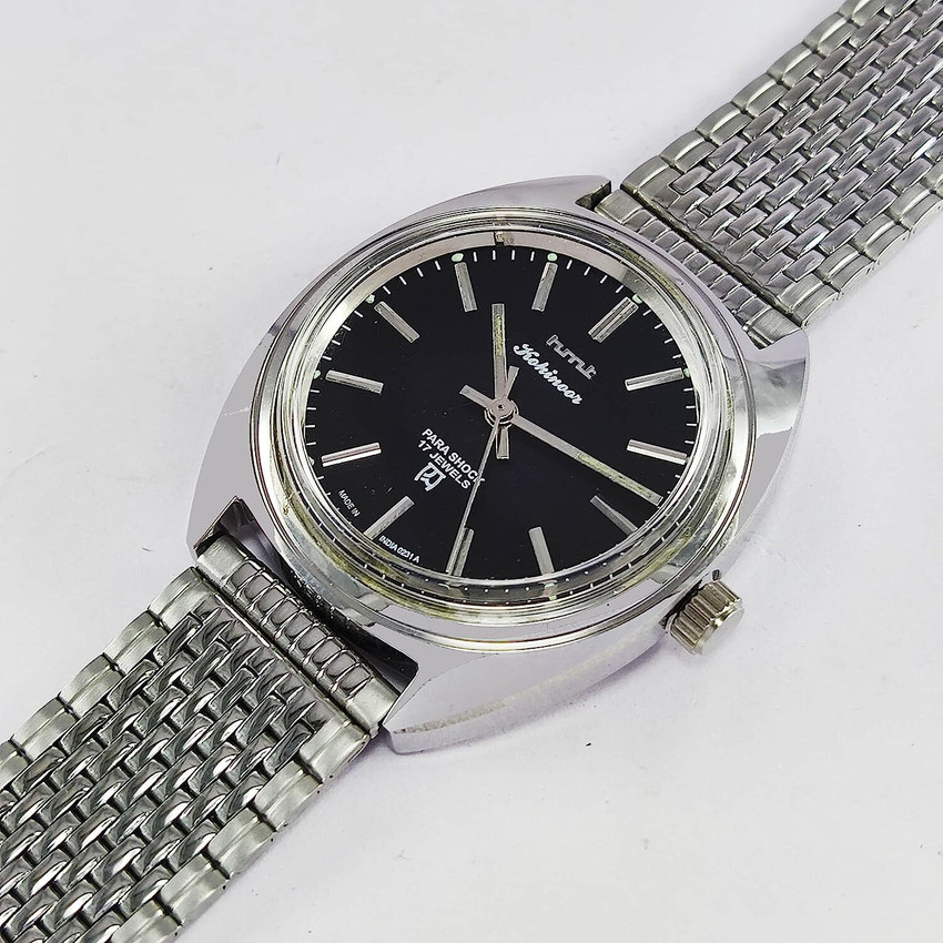 Hmt kohinoor parashock on sale 17 jewels price