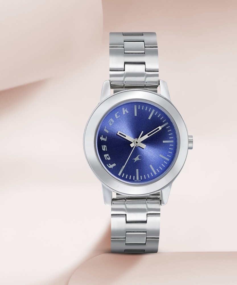 Fastrack blue clearance dial watch