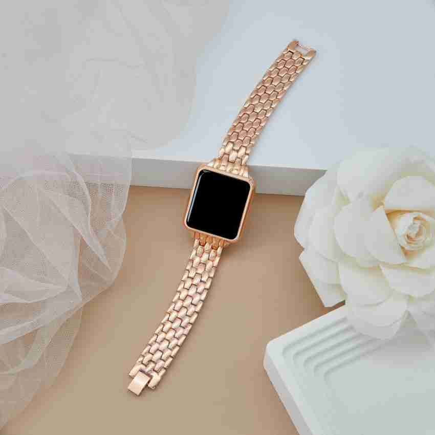 Ladies gold digital sales watch