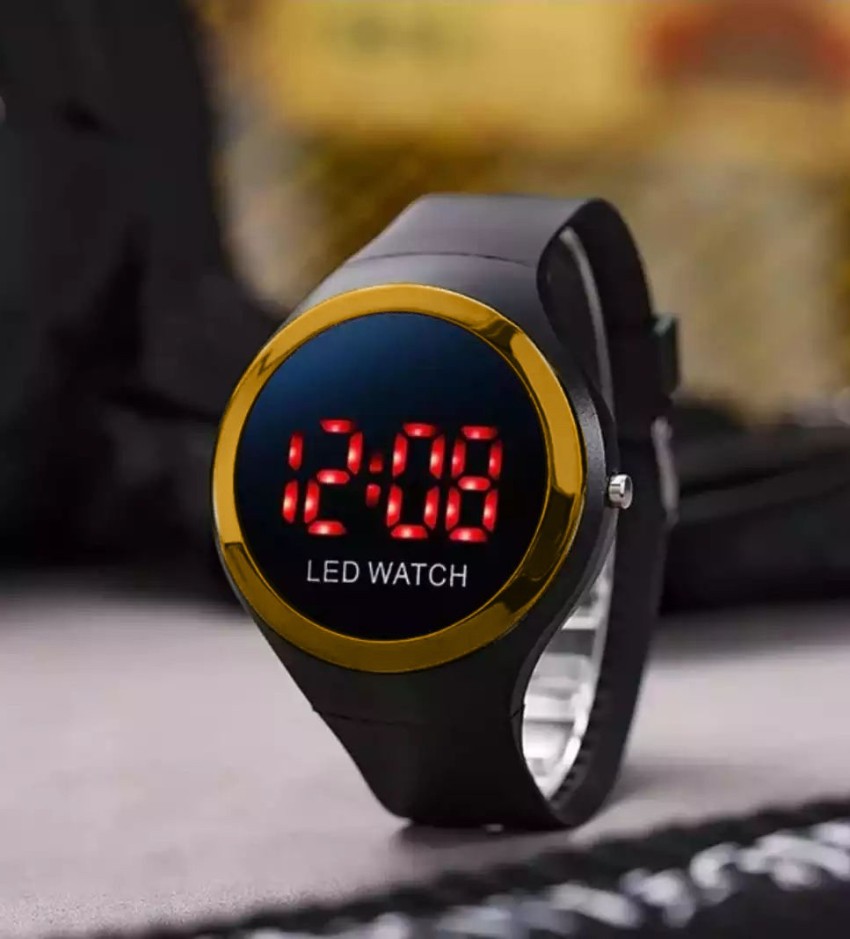 Gold 2024 led watch