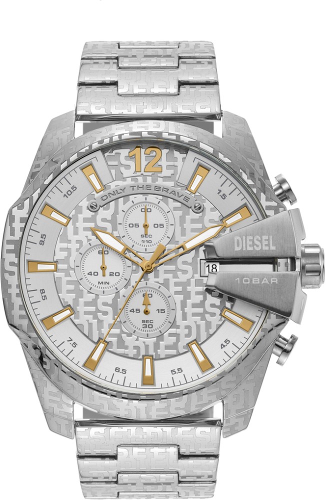 DIESEL Mega Chief Mega Chief Analog Watch - For Men - Buy DIESEL Mega Chief  Mega Chief Analog Watch - For Men DZ4636 Online at Best Prices in India