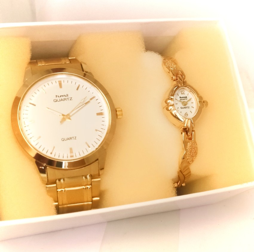 Couple wrist on sale watch set flipkart