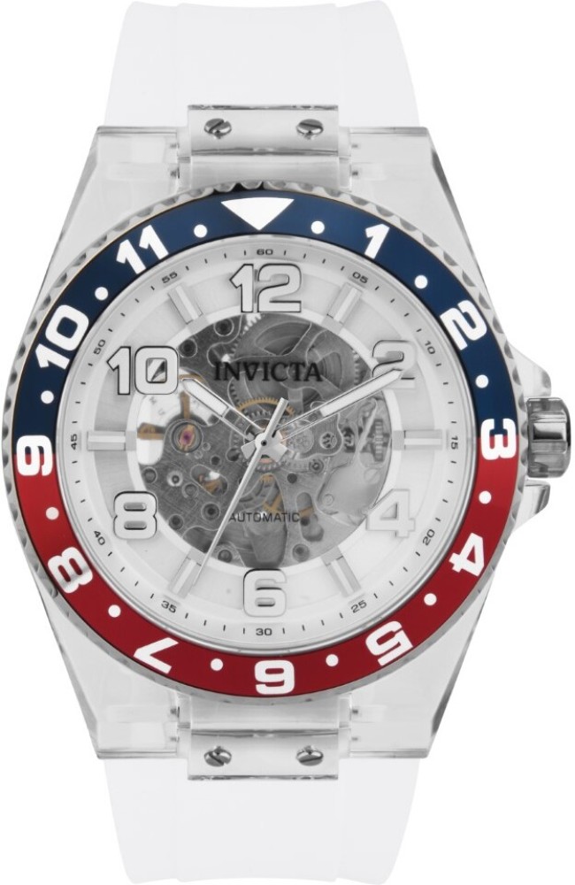 White invicta 2024 men's watch