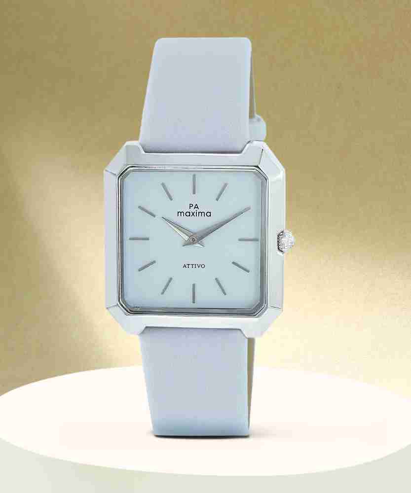 Maxima on sale white watch