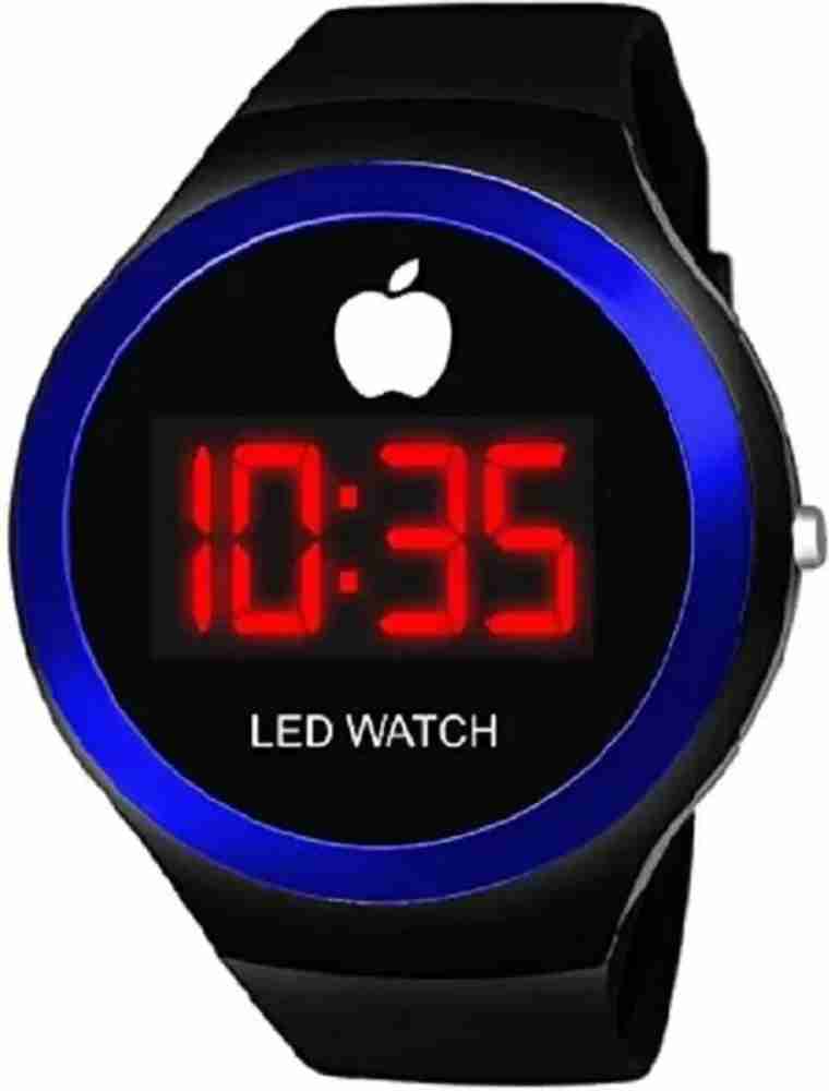 TIFUN Round Black Apple Shape Dial Latest LED Digital Watch Digital Watch For Boys Girls Buy TIFUN Round Black Apple Shape Dial Latest LED Digital Watch Digital Watch