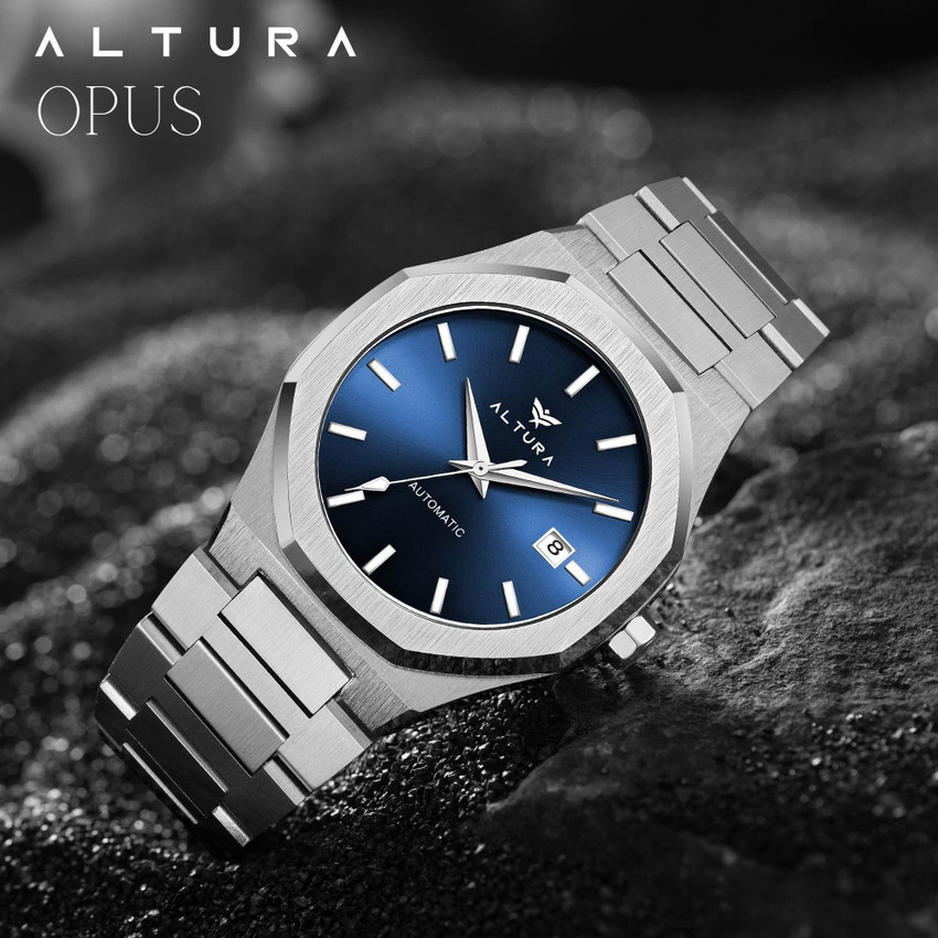 ALTURA Analog Watch For Men Buy ALTURA Analog Watch For Men Opus Automatic Watch 42mm Octagonal Case with Stainless Steel Band Self Wind Online at Best Prices in India Flipkart