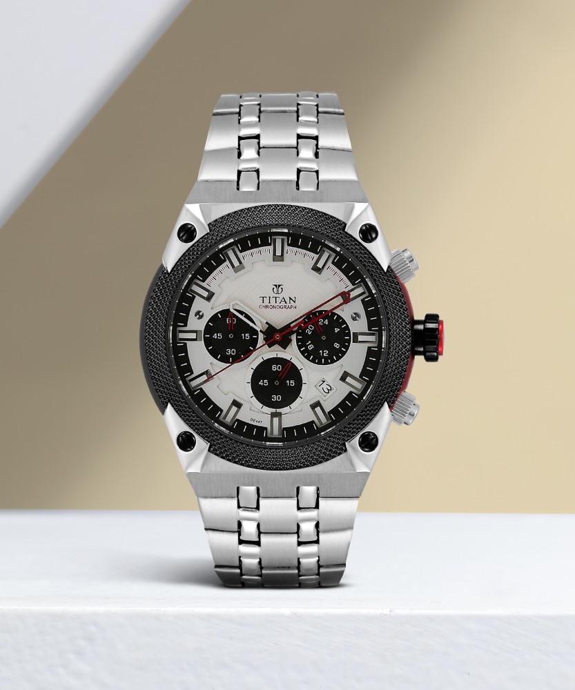 Titan chronograph watches on sale flipkart