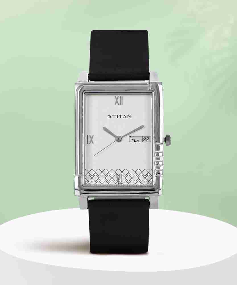 Titan square dial watches for men outlet