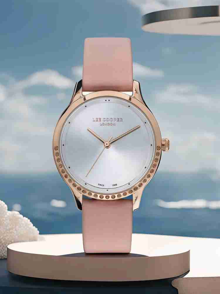 Lee cooper rose online gold watch