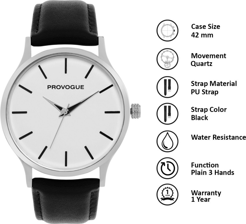 PROVOGUE provogue Analog wrist watches for men Provogue Classy look premium quality semi water resistant wrist Analog Watch For Men Buy PROVOGUE provogue Analog wrist watches for men Provogue Classy