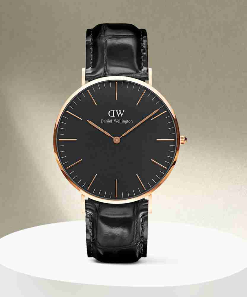 Daniel wellington classic deals black reading