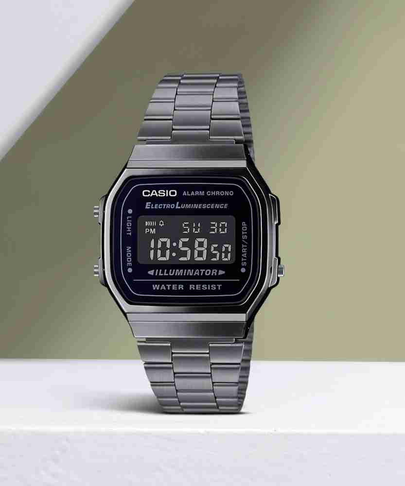 Casio black digital watch sale