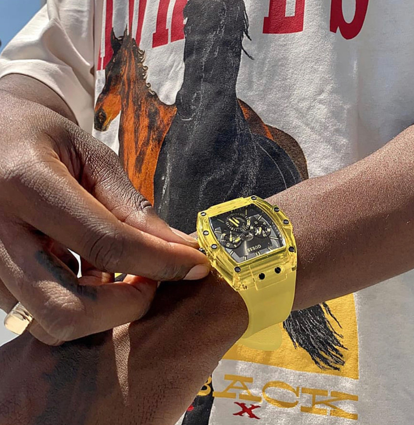 Guess yellow cheap