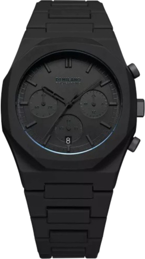 D1 MILANO PHBJSH Polychrono Black Dial Quartz Analog Watch - For  