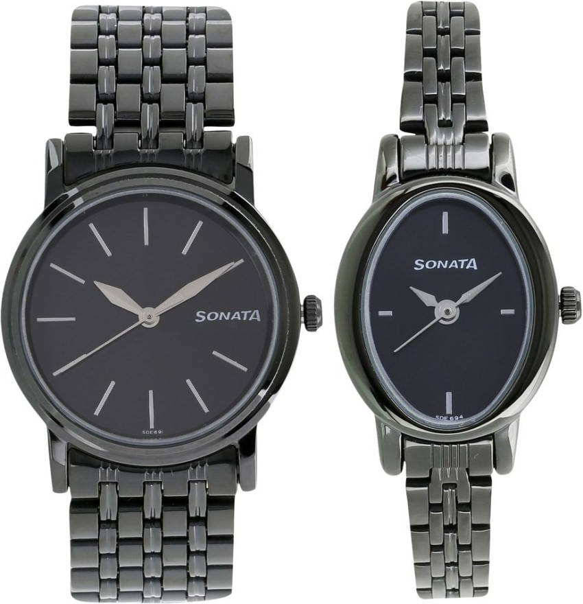 Sonata couple best sale watches flipkart