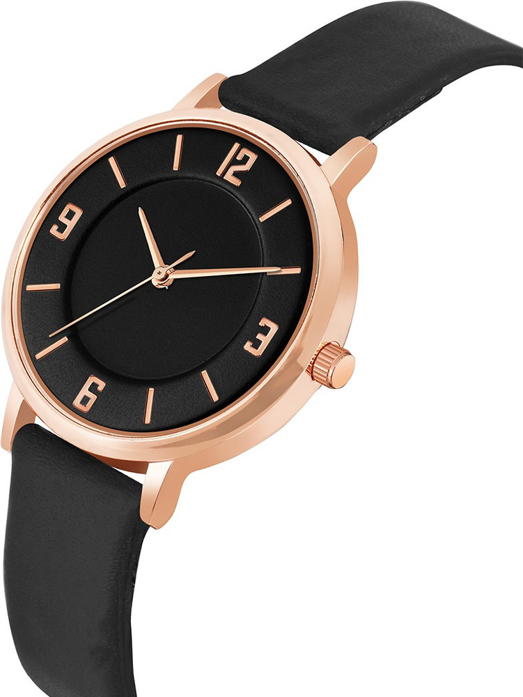 Flipkart watch on sale girl black