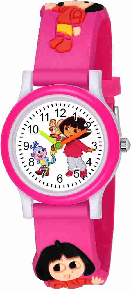 STT Dora Pink Strap White dial Analog Wrist Watch Set of 1 Analog Watch For Boys Girls Buy STT Dora Pink Strap White dial Analog Wrist Watch Set of 1 Analog Watch For Boys Girls Dora Pink Strap White ...