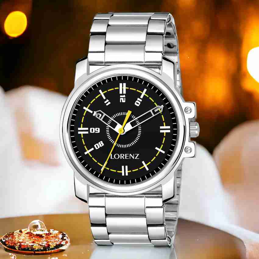 LORENZ MK 2080W Lorenz Black Dial Men s Watch Casual Fit Watch for Boys 2080W Analog Watch For Men Buy LORENZ MK 2080W Lorenz Black Dial Men s Watch Casual