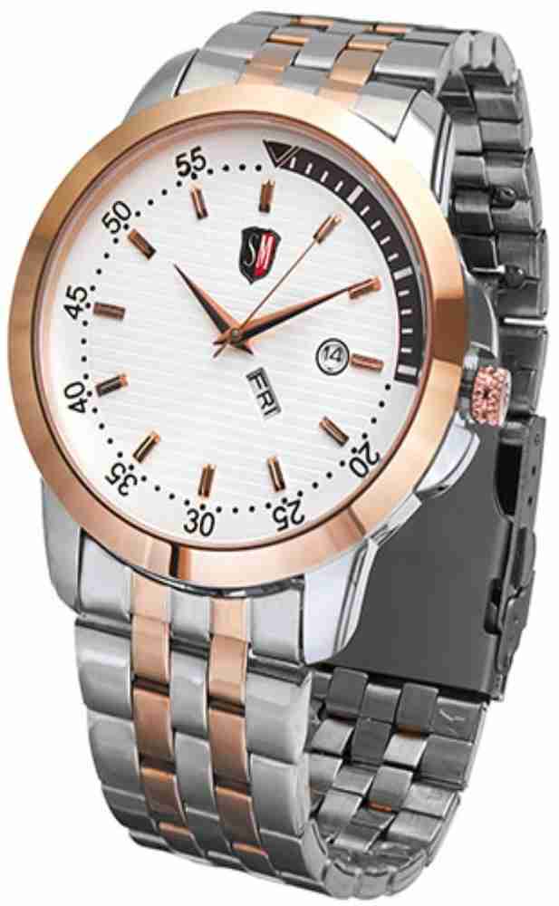 SAMIR MODI SM day and date formal watch Analog Watch For Men