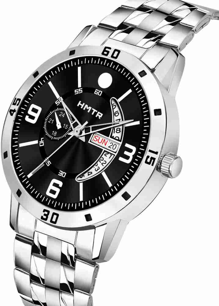 HMTr BLACK DAY AND DATE WORKING Analog Watch - For Men - Buy HMTr BLACK DAY  AND DATE WORKING Analog Watch - For Men 7106-BLACK Online at Best Prices in  India