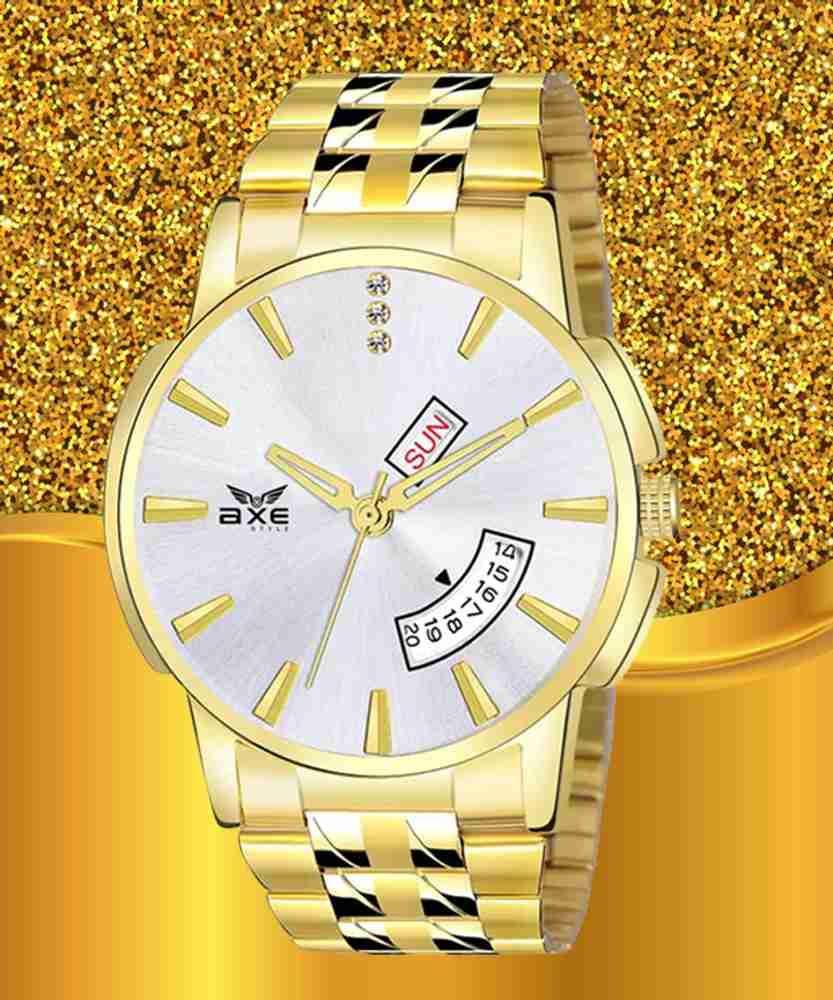 Golden watch for boys top