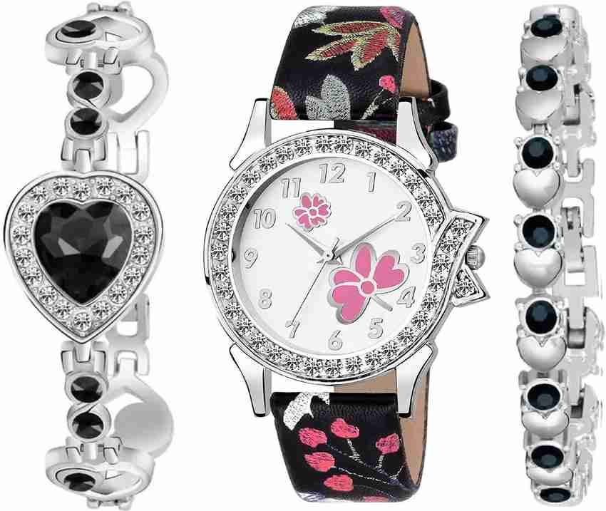 Praizy Times Stylish Combo of Watch and Bracelet for Women New Fashion Combo Collection for Women Analog Watch For Girls Buy Praizy Times Stylish Combo of Watch and Bracelet for