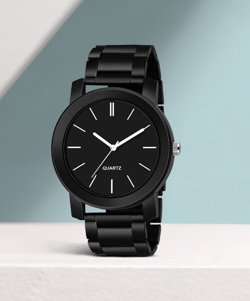 Flipkart black outlet watch