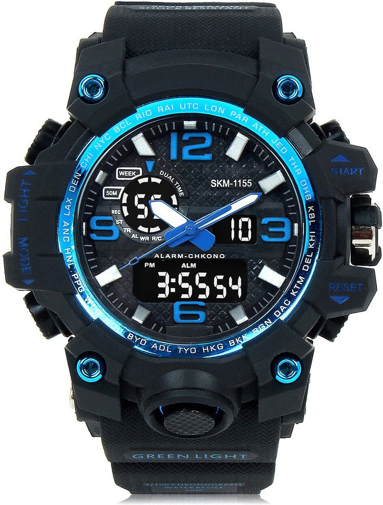 SKMEI Analog Digital Watch For Men Buy SKMEI Analog Digital Watch For Men MD1155 Sport Wrist Watch Online at Best Prices in India Flipkart