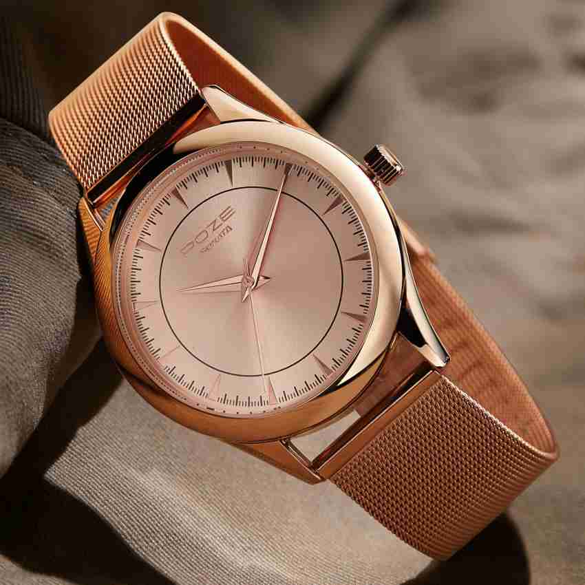 Sonata rose gold watch new arrivals