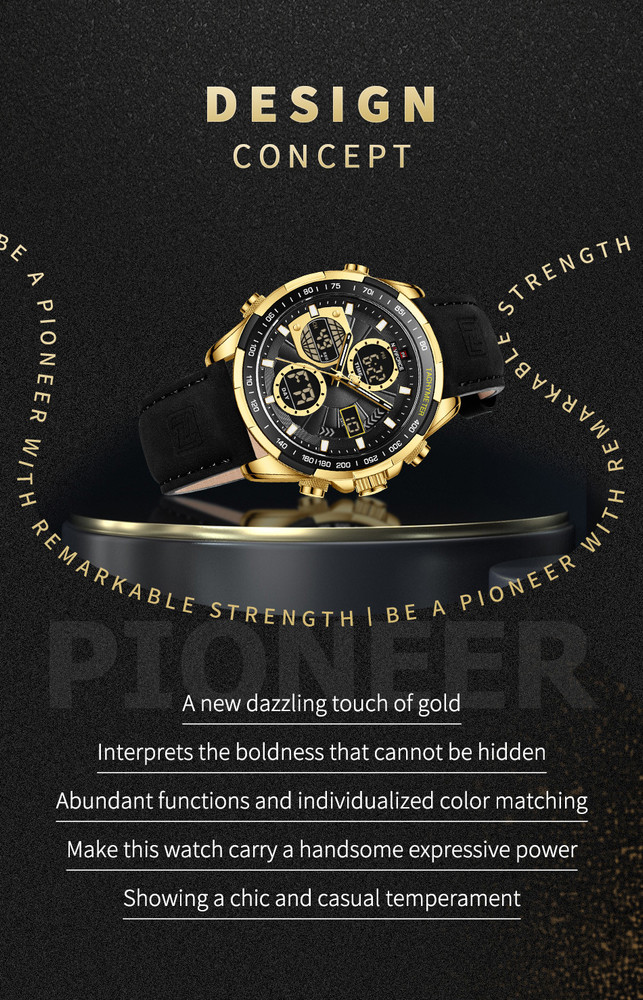 Handsome multifunction online watch