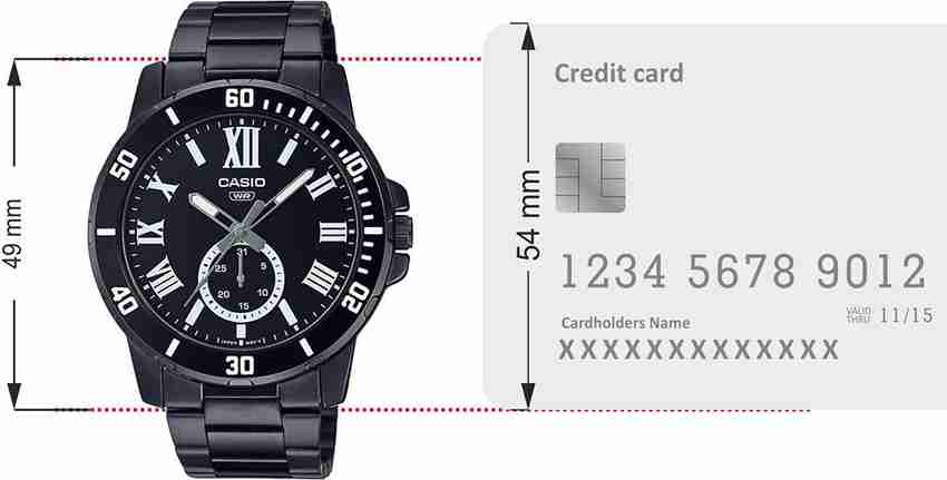 CASIO MTP-VD200B-1BUDF Enticer Men Analog Watch - For Men - Buy CASIO  MTP-VD200B-1BUDF Enticer Men Analog Watch - For Men A2070  (MTP-VD200B-1BUDF) Online at Best Prices in India | Flipkart.com