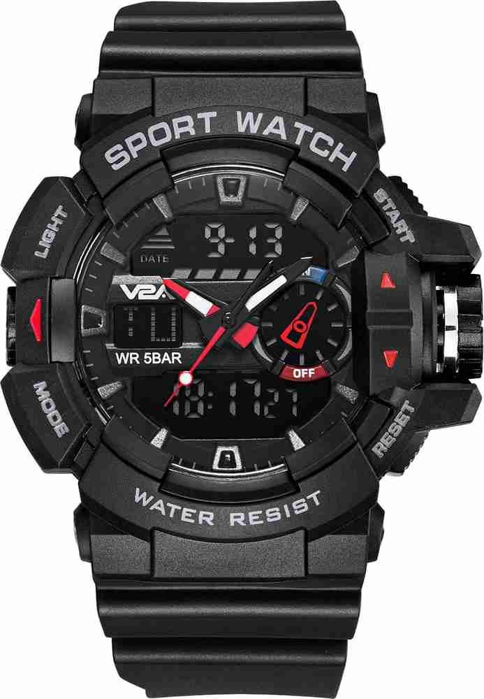 V2A Analog Digital Watch For Men Buy V2A Analog Digital Watch