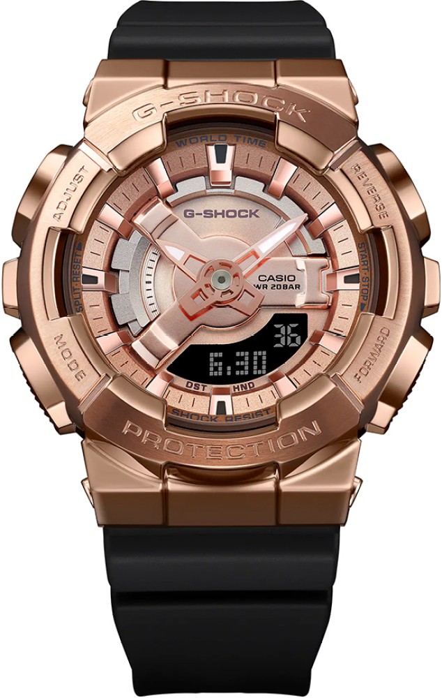 Womens rose gold g 2024 shock