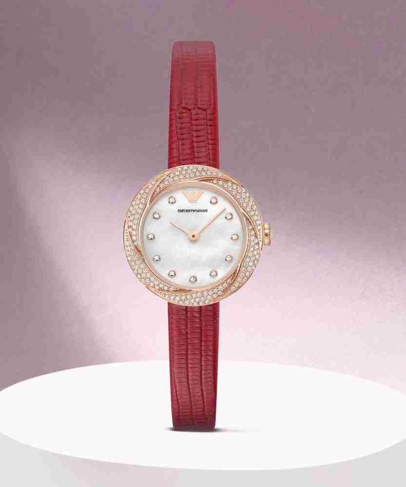 EMPORIO ARMANI Rosa Rosa Analog Watch - For Women - Buy EMPORIO