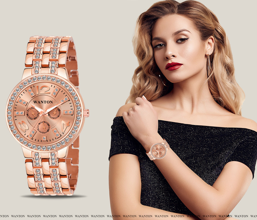 Rose gold watch price on sale