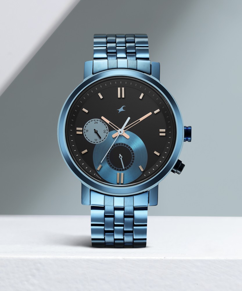 Fastrack blue new arrivals