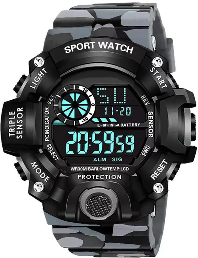 Waterproof digital watch for mens top