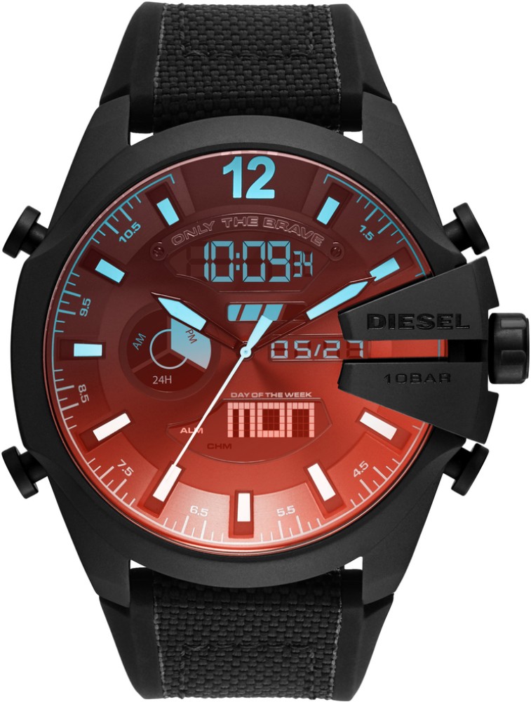 DIESEL Mega Chief Mega Chief Analog-Digital Watch - For Men - Buy