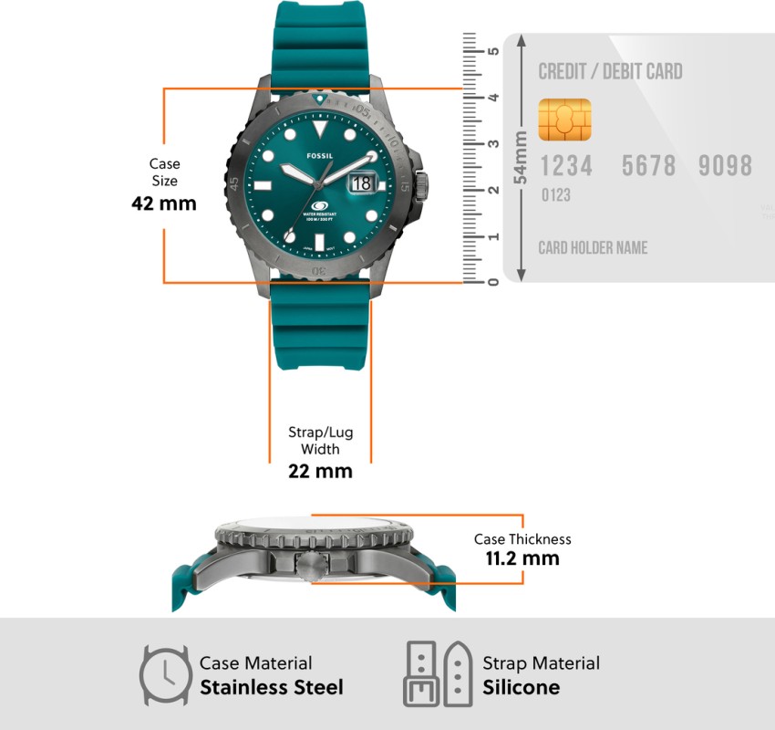 FOSSIL Fossil Blue Men in Buy FOSSIL Fossil - Fossil Men - Fossil Best India Blue Analog Prices For - FS5995 at For Online Analog Watch Blue Blue Watch