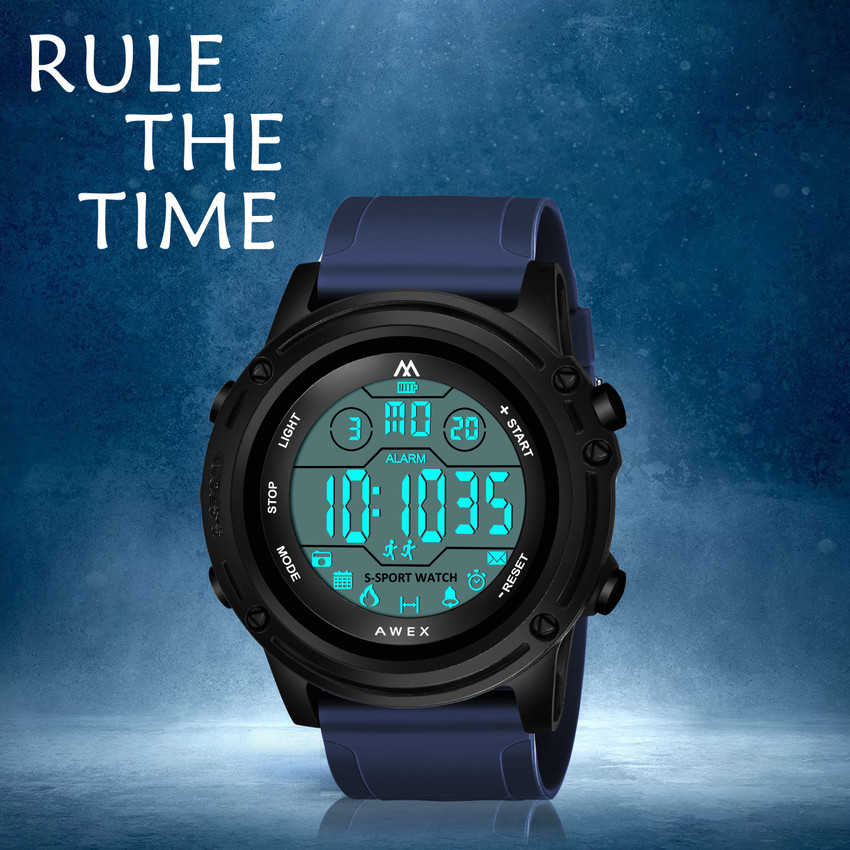 Reborn silicone strap Digital sports watch Day Date Display watch. Digital Watch For Men Buy Reborn silicone strap Digital sports watch Day Date Display watch. Digital Watch