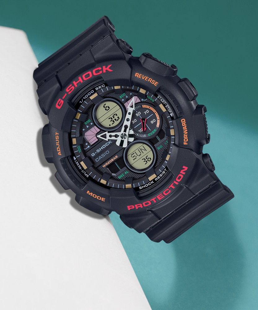 fingir Redundante Velo CASIO GA-140-1A4DR G-Shock ( GA-140-1A4DR ) Analog-Digital Watch - For Men  - Buy CASIO GA-140-1A4DR G-Shock ( GA-140-1A4DR ) Analog-Digital Watch -  For Men G976 Online at Best Prices in India 