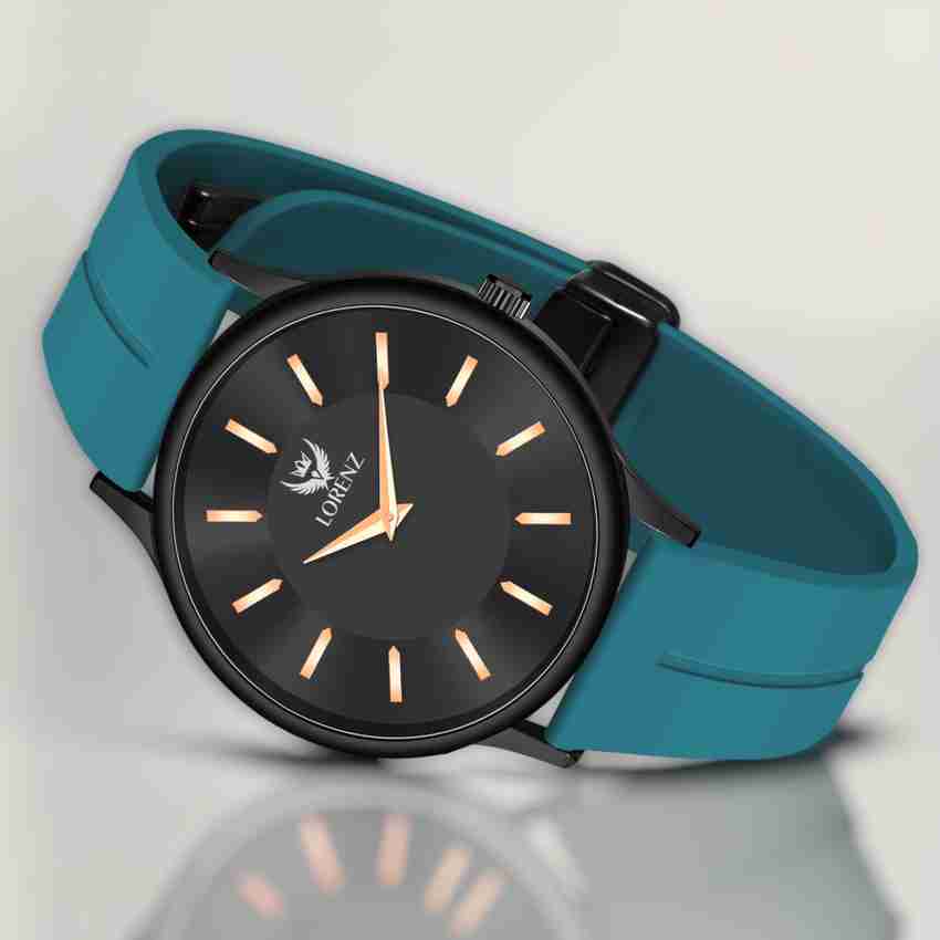 LORENZ MK 4062R Slim Case Analog Watch with Blue Magnetic Lock Strap Analog Watch For Men Women Buy LORENZ MK 4062R Slim Case Analog Watch with Blue Magnetic Lock Strap Analog