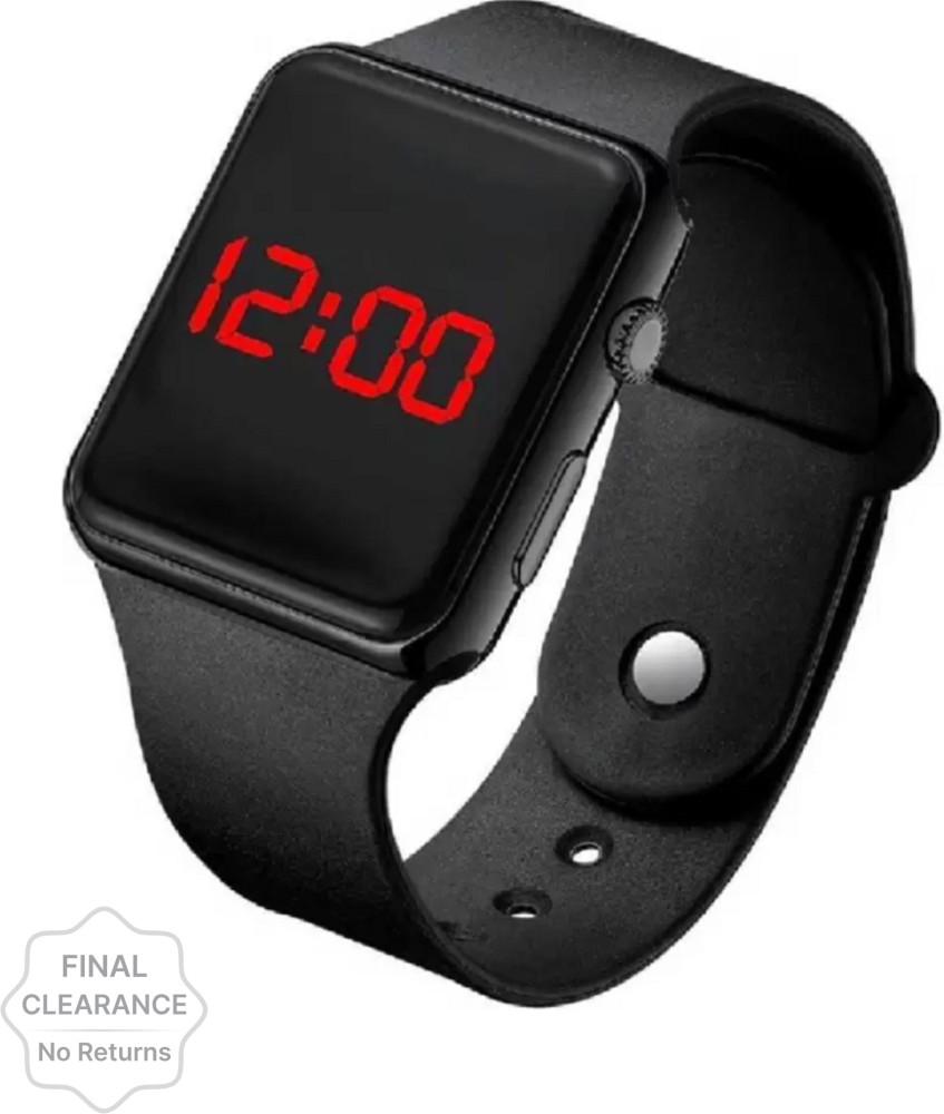 Simple hot sale digital watch