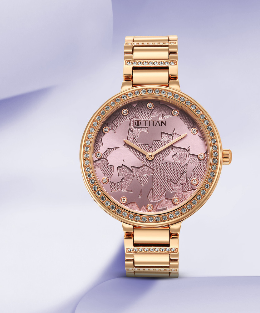 Titan purple best sale women's watches