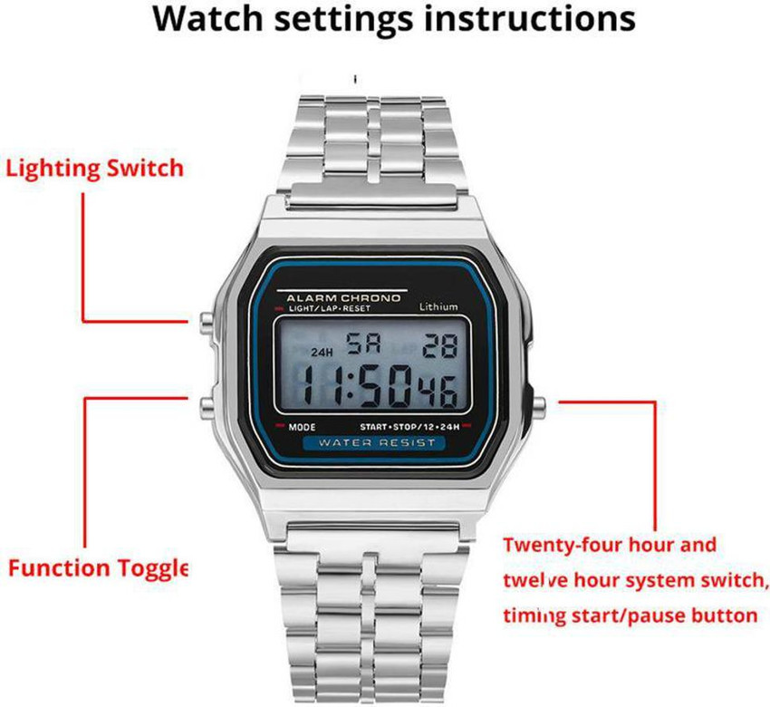 Led watch on sale for girls